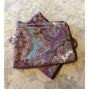 VTG Ralph Lauren Emerson Paisley Standard Pillow Shams Two(2)